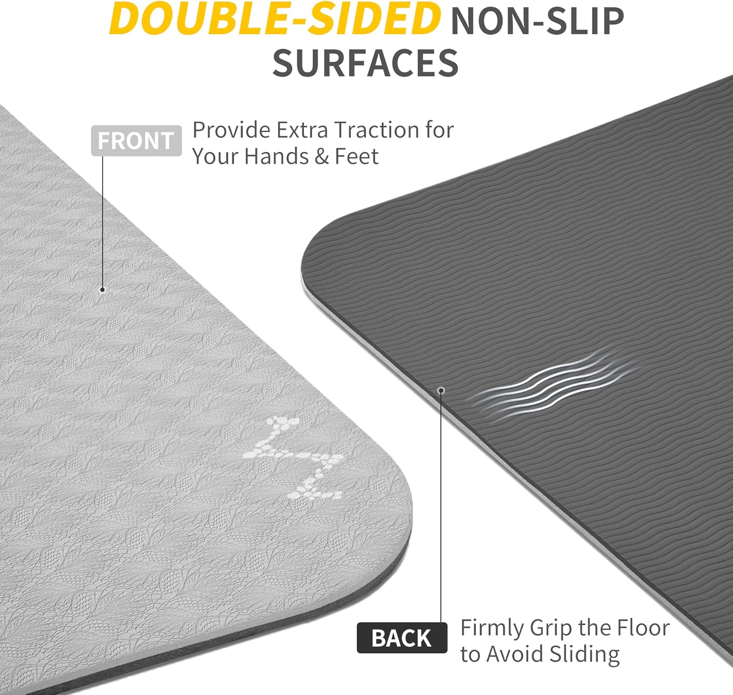 Close-up of TPE foam cushioning