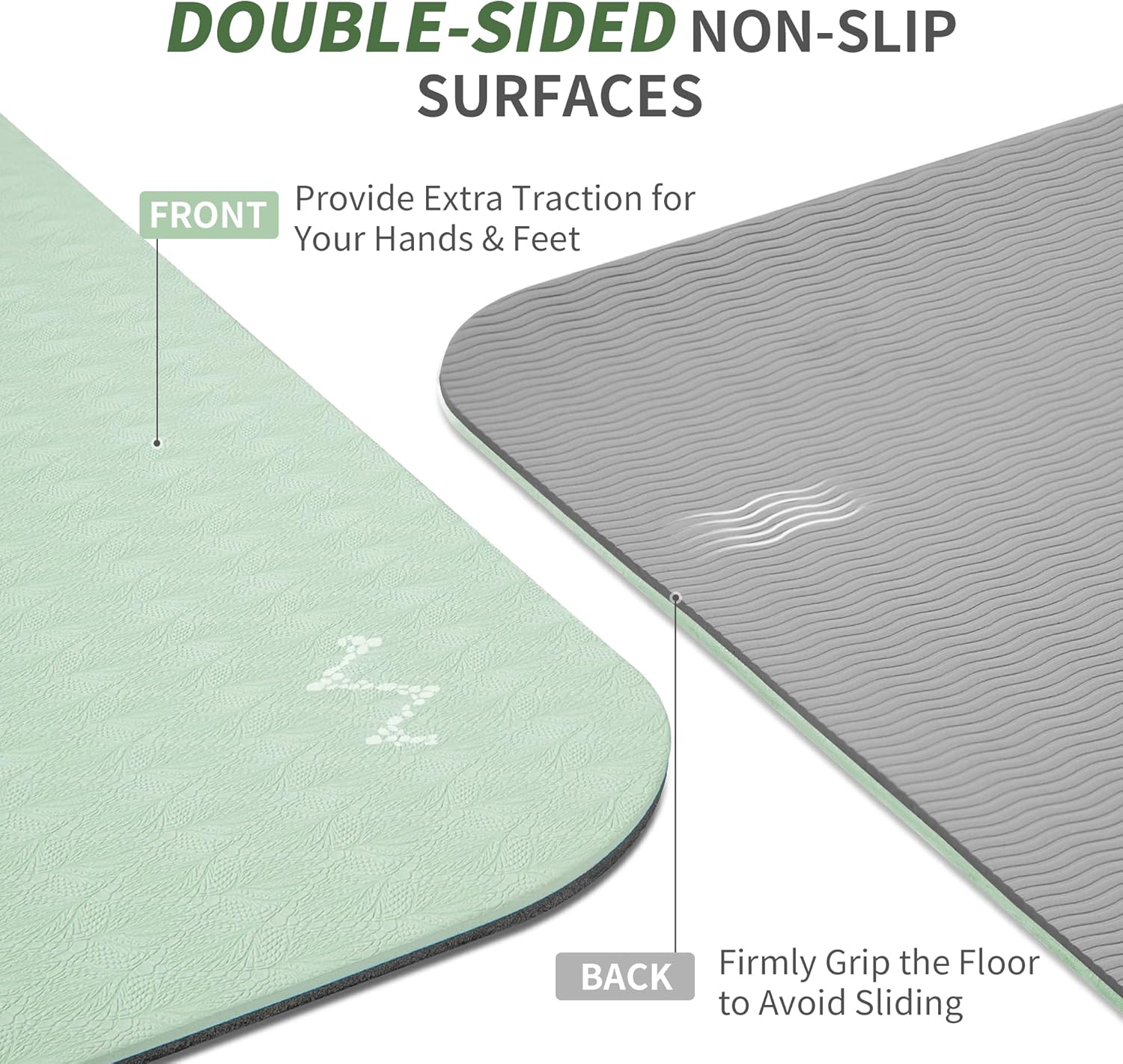 Close-up of textured TPE surface