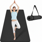 Eco TPE mat laid flat in studio